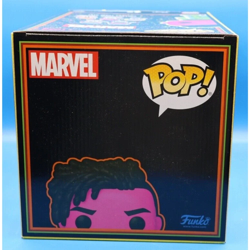 Funko Pop Marvel Infinity Killmonger Blacklight 10 Inch Target Exclusive #1058 - Picture 5 of 7